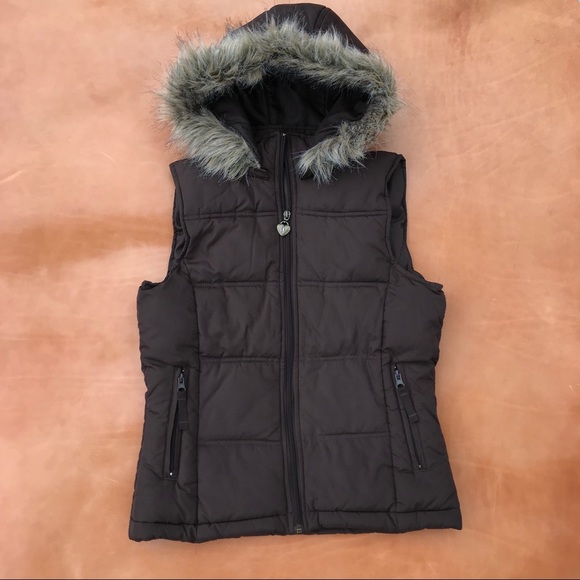 Maurices Jackets & Blazers - Maurice’s Dark Brown Puffer Vest